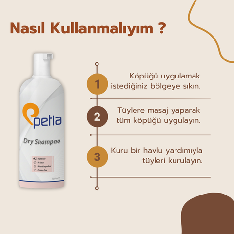 Petia Kuru Şampuan Petia Kuru Şampuan