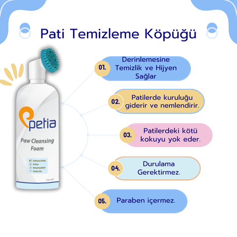 Petia Pati Temizleme Köpüğü Petia Pati Temizleme Köpüğü