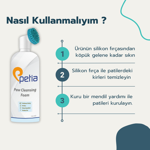 Petia Pati Temizleme Köpüğü Petia Pati Temizleme Köpüğü